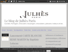 Tablet Screenshot of julhesparis.com